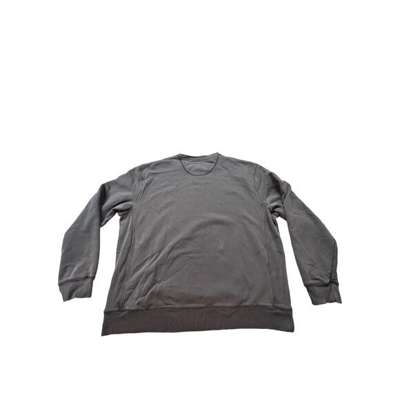 Eddie Bauer Mens Large Gray Heritage Wash Crewneck Sweatshirt Seattle Casual - Picture 2 of 8